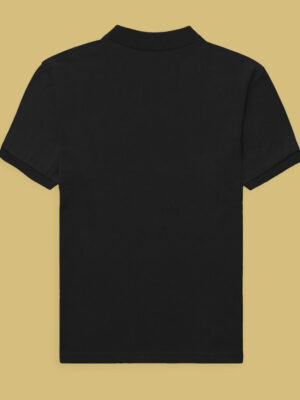 Larcio Royale Fit Polo – Black | Premium Cotton