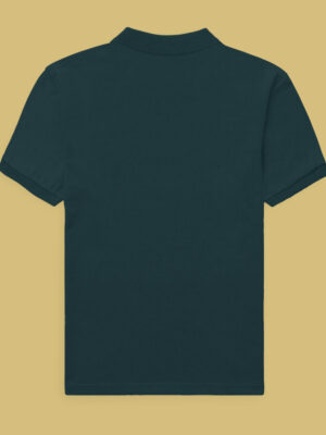 Larcio Royale Fit Polo – Petrol Blue | Premium Cotton
